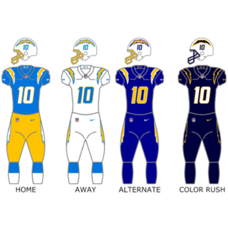 Echipamentul Los Angeles Chargers